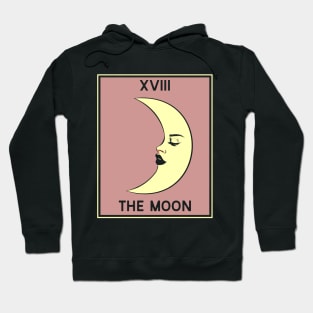 The Moon - Crescent Moon Tarot Card Hoodie